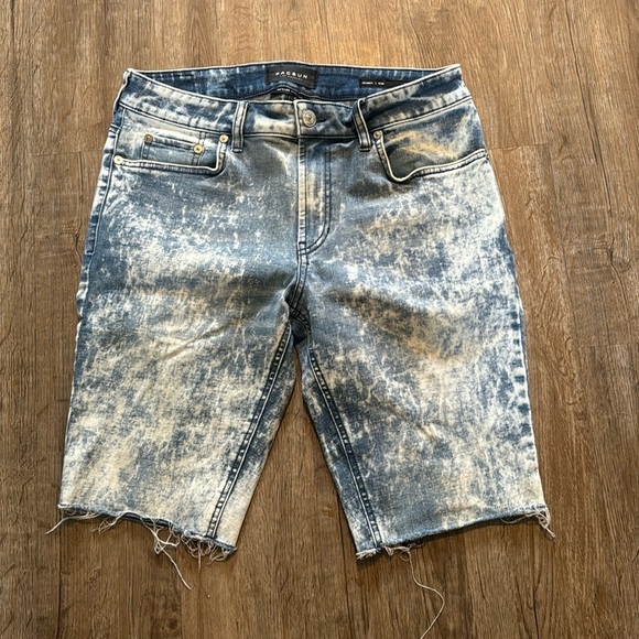PACSUN ACID WASH CUT JORTS  (30 W) - Picture 1 of 8